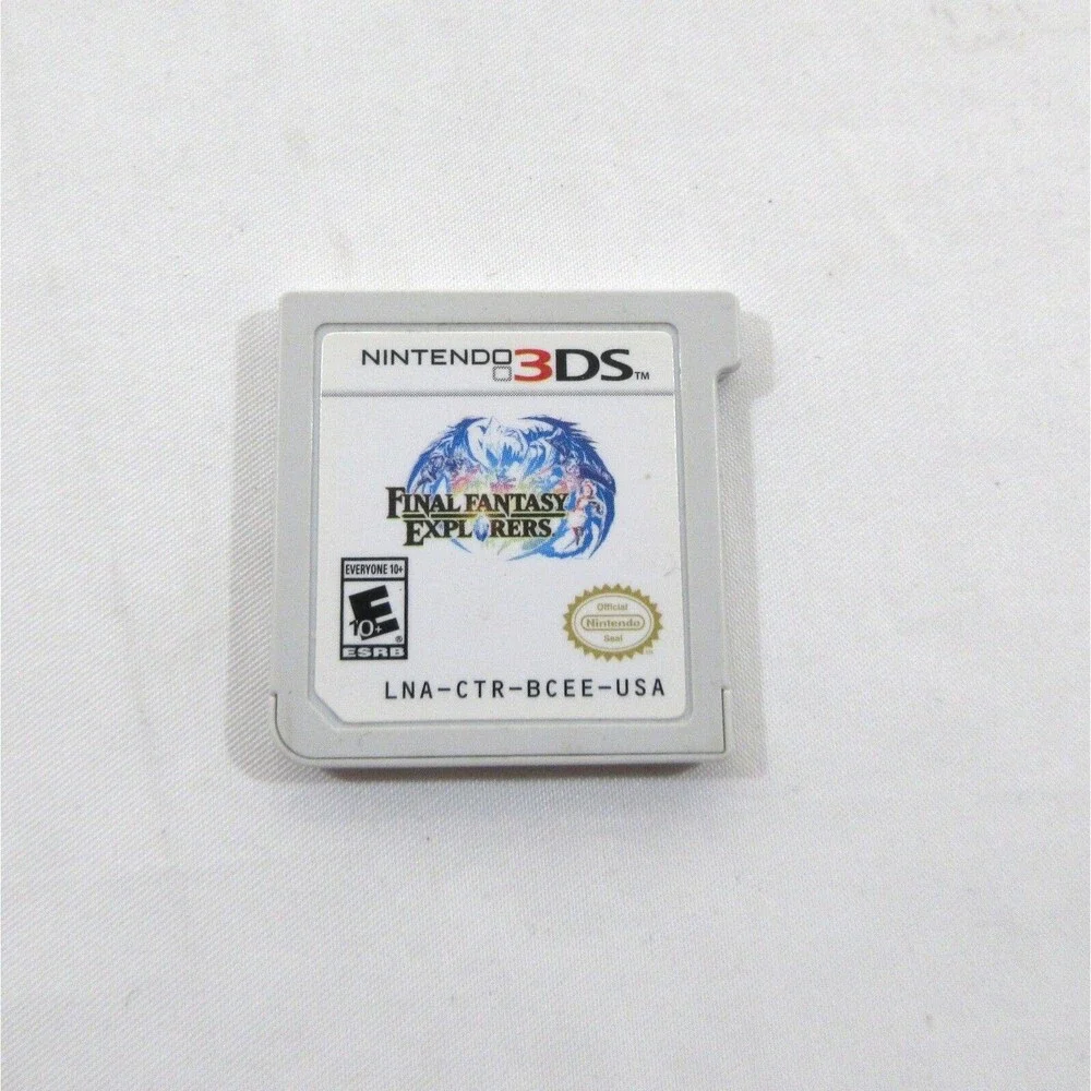 Final Fantasy Explorers (Nintendo 3DS, 2016) CARTRIDGE Game ONLY Authentic